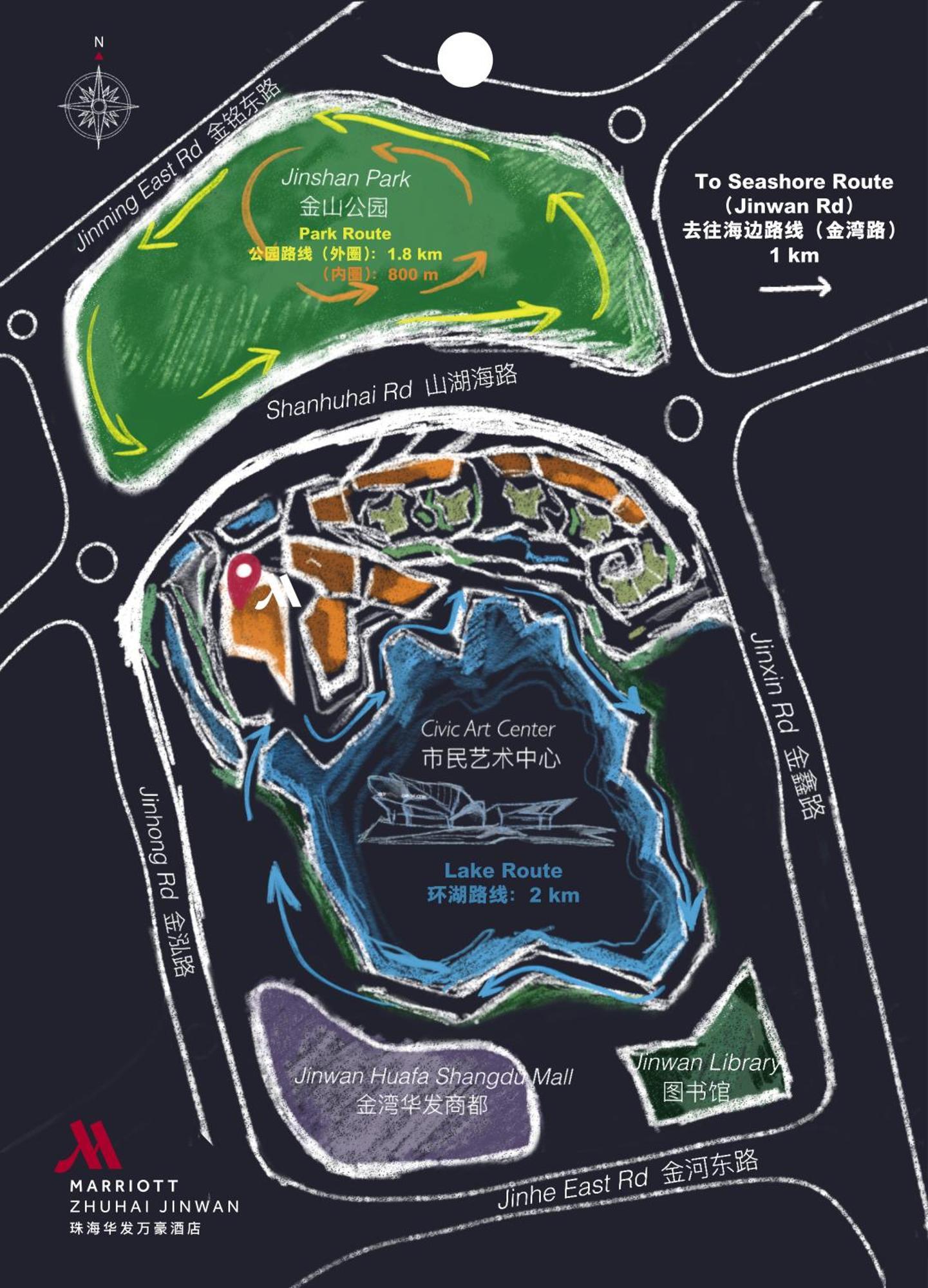 Zhuhai Marriott Hotel Jinwan Ngoại thất bức ảnh